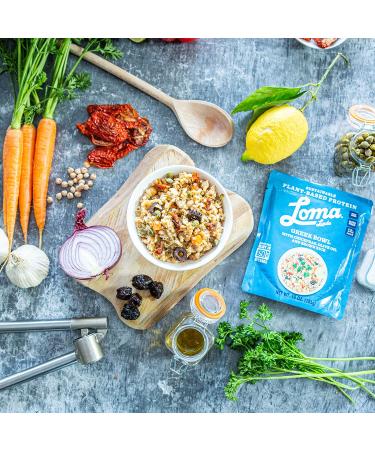 Loma Linda Plant-Based Greek Bowl Meal Packets (10 oz) - 6 Pack - Buy Online on GoSupps.com