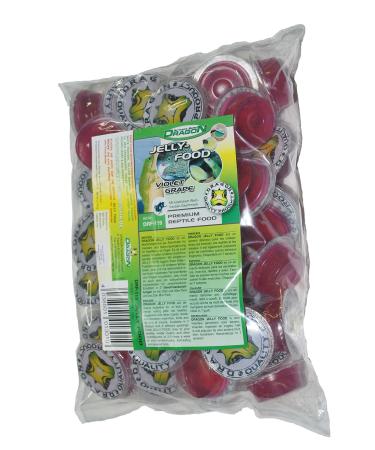 Unknown Dragon Jelly Food 50 x 16g each Purple Grape