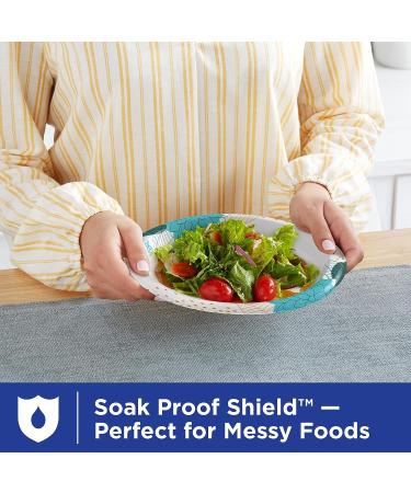 Dixie 8-inch Printed Disposable Paper Plates - 90 Count Pack, Lunch/Dinner Size - Packaging & Design Varies - Buy Online on GoSupps.com