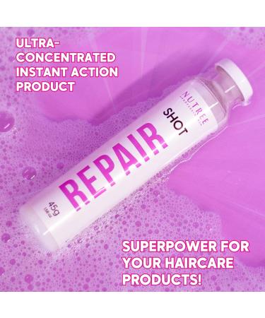 Buy Keratin Hair Treatment Repair Shot 1.58 oz - Ultra Concentrated Hyaluronic Acid Formula for Instant Results - Buy Online on GoSupps.com