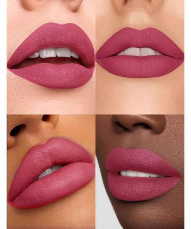  Jutqut Matte lip marker - Long-lasting - Waterproof - Transfer-proof and natural - Permanent lip pencil - Highly pigmented lip gloss #01 - Buy Online on GoSupps.com