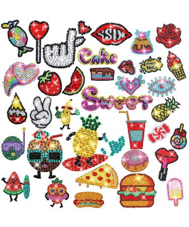 Zonon 36 Pieces Diamond Painting Stickers  Gem Diamond Painting Kits for Kids Create Your Own Painting Craft Cute DIY Diamond Craft Kit for Girls Boys - Buy Online on GoSupps.com