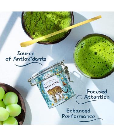 Pantenger Ceremonial Grade Matcha 1oz - USDA Organic Japanese Green Tea Powder - Buy Online on GoSupps.com