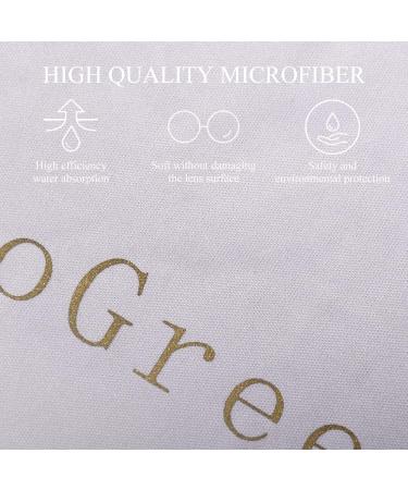 Microfiber Glasses Cleaning Cloth - Scratch Resistant Lint-Free Wipes for Eyeglasses Camera Phone & Screens - 2 Pack - Buy Online on GoSupps.com