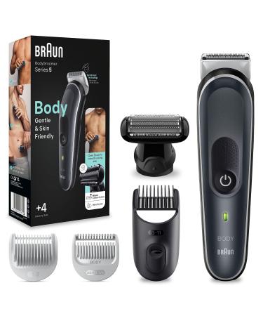 Braun Series 5 body groomer/intimate razor man personal care and hair removal for men chest armpits comb attachments 1- 11 mm smooth trash attachment BG5360