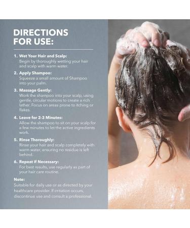 Lamicare Health Ltd Soothing shampoo for dry itchy scalp gentle care for dandruff and sensitivity without coal tar without parabens 135 mg seaweed extract 200 ml 1er Pack - Buy Online on GoSupps.com