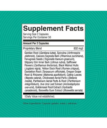 Nature's Sunshine Cellular Detox 100 Capsules Kosher - Natural Digestive System Supplement - Buy Online on GoSupps.com