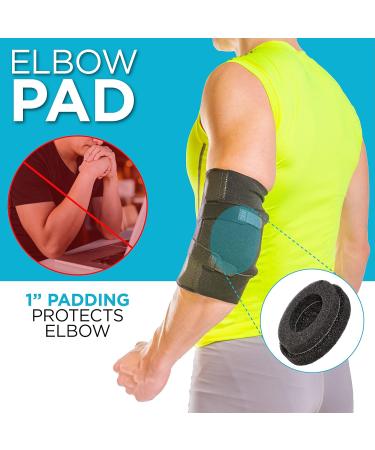 Buy BraceAbility Cubital Tunnel Syndrome Brace - Ulnar Nerve Elbow Splint for Pain Relief | Quality Support for Radial Neuropathy & Nerve Entrapment - Worldwide Shipping - Buy Online on GoSupps.com