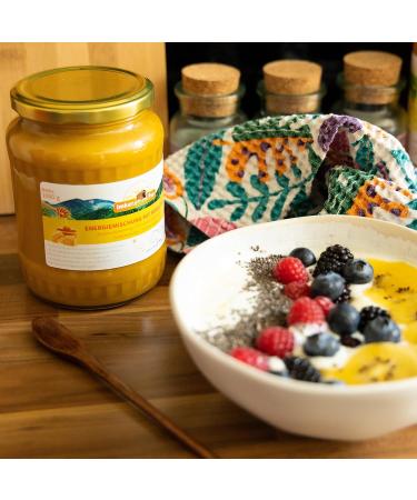Beekeeping Track Energy Mix with Honey - 1kg Mountain Blossom Honey Propolis Bee Bread & Royal Jelly | Natural Power Booster - Buy Online on GoSupps.com
