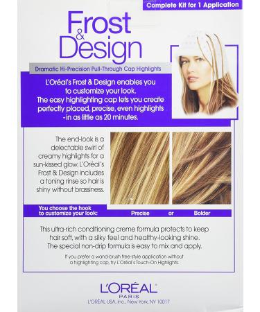 L'Oreal Paris Frost and Design Caramel Hair Highlighting Kit - 1 Count - Buy Online on GoSupps.com