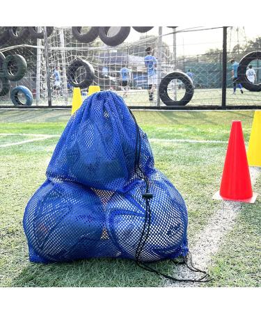 ROKOXIN 3 Pack Mesh Gear Bag | Oversized Drawstring Net Bag for Snorkel, Scuba, Swim, Dive Gear | Ideal for Sports Equipment, Gym, Beach, Toys, Balls, Laundry | 27 x 19 | Durable and Convenient - Buy Online on GoSupps.com