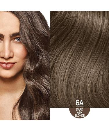 Naturtint Permanent Hair Color 6A Dark Ash Blonde - Ammonia-Free, Vegan, Cruelty-Free | Up to 100% Gray Coverage | Long-Lasting Results - Buy Online on GoSupps.com