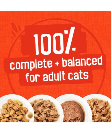 Friskies Poultry Wet Cat Food Variety Pack 4 Flavours - 156 g Can (32 Pack) - Buy Online on GoSupps.com