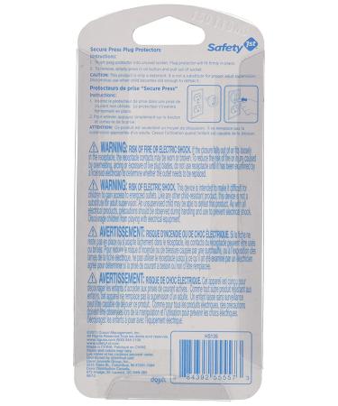Safety 1st Secure Press Plug Protectors - 36 Pack | Childproofing Essential - Buy Online on GoSupps.com