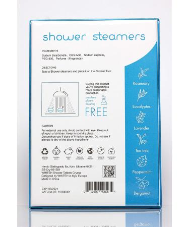 Organic Shower Steamers Set - Eco-Friendly, Natural Essential Oils for Home Spa - Vaporizing Tablets for Shower - Perfect Gift Set for Mom and Wife - Buy Online on GoSupps.com