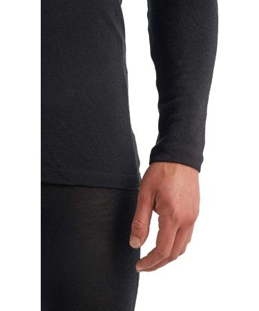 Icebreaker Merino Men's Standard 175 Everyday Long Sleeve Crewneck T-Shirt - Black - Size XL - Buy Online on GoSupps.com