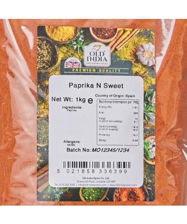 Old India Paprika N Sweet 1 Kg - Authentic Spice Blend (Pack of 1) - Buy Online on GoSupps.com