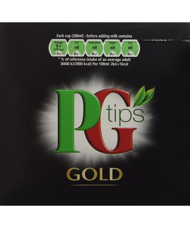 PG Tips Gold: Best Tasting Blend - 80 Tea Bags | Buy Online - Buy Online on GoSupps.com