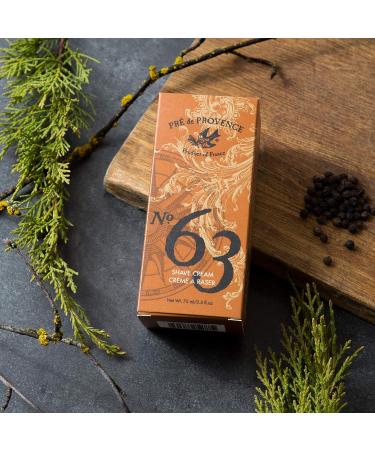 Pre de Provence No.63 Men's Collection Shave Cream - Luxurious Shaving Experience - Buy Online on GoSupps.com