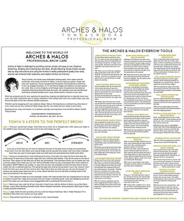 Arches & Halos Microfiber Tinted Brow Mousse - Dark Brown - Vegan Definer for Sculpted Eyebrows | 0.106 oz - Buy Online on GoSupps.com