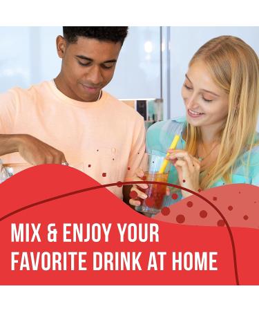 Inspire Food Co. Original Strawberry Fruit Syrup for Bubble Tea - 300ml | Vegan & Gluten-Free - Buy Online on GoSupps.com