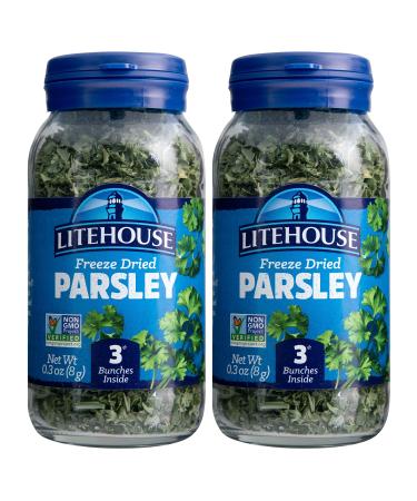 Litehouse Freeze Dried Parsley, 0.30 Ounce, 2-Pack 0.3 Ounce (Pack of 2)