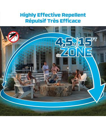 Thermacell Mosquito Repellent Torch Includes 12-Hour Refill 15 Foot (4 5-m) Zone of Mosquito Protection Effective Mosquito Repellent for Patio Deet Free Bug Spray Alternative Patio Shield Torch - Buy Online on GoSupps.com