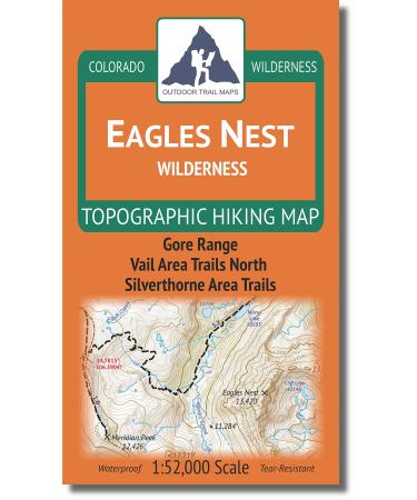 Outdoor Trail Maps LLC Eagles Nest Wilderness - Colorado Topographic Hiking Map (2018)