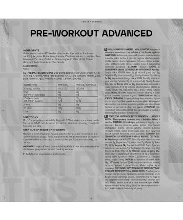 Apple & Raspberry 720g Bulk Complete Pre Workout Supplement - Buy Online on GoSupps.com