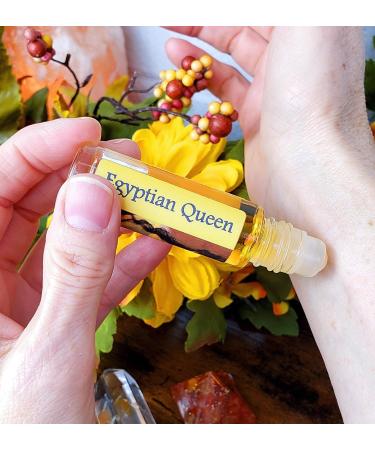Shadow Scents Egyptian Queen Perfume for Women | Roll-on Perfume Oil | Seductive Egyptian Musk Fragrance Powdery and Woodsy - Buy Online on GoSupps.com