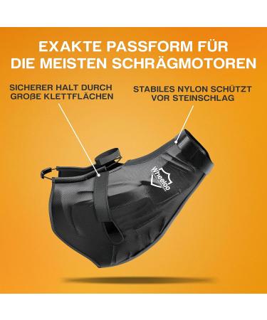 Wheeloo Ebike Motor Protection Cover - Universal Fit for Bosch Brose Shimano Yamaha & Specialized E Bikes | Durable Nylon Rain Protection & Bicycle Trailer Accessories - Buy Online on GoSupps.com