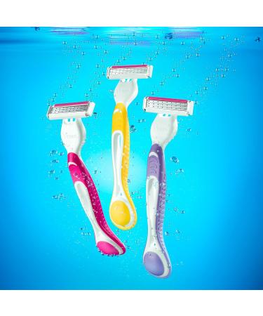 Venus Simply3 Women's Disposable Razors 12 Count 1 count (Pack of 1) - Buy Online on GoSupps.com