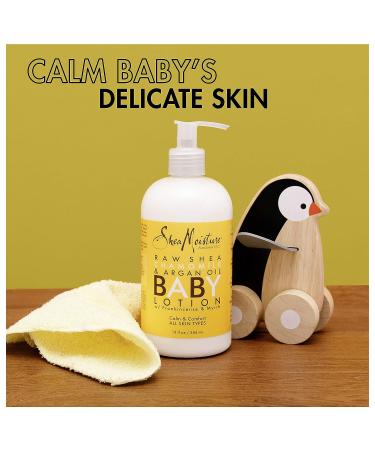 SheaMoisture Baby Lotion 13 oz - Raw Shea Chamomile & Argan Oil with Frankincense & Myrrh - Buy Online on GoSupps.com