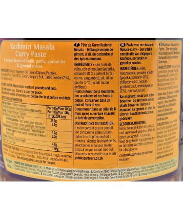 Patak's Kashmiri Masala Spice Paste | Authentic Indian Recipe | Aromatic Spices | 283g | (Pack of 2) - Buy Online on GoSupps.com