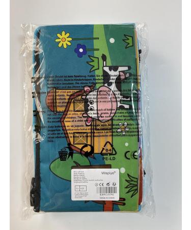 Wisply Baby Mirror Toys - Foldable Sensory Toy with Crackling Fabric Books & Contrast Patterns for Newborns & Toddlers | Cognitive Educational Play - Buy Online on GoSupps.com