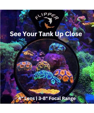 FL!PPER Flipper DeepSee Magnified Magnetic Aquarium Viewer 4" STD 4" - Buy Online on GoSupps.com