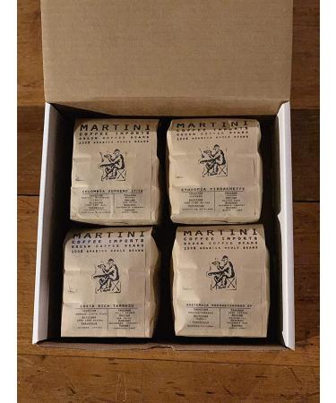 Martini Coffee Roasters 4LB Unroasted Green Coffee Bean Sampler Pack - 100% Raw Arabica Beans From Africa, Central America, South America, Indonesia - Original Variety Pack - Buy Online on GoSupps.com