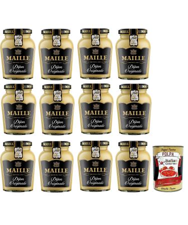 Mustard Dijon Original pack of 12 (12 x 215g)