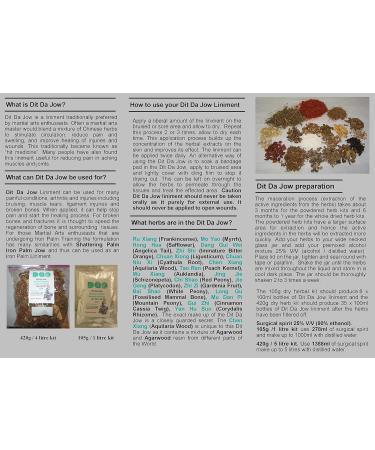 Buy Dit Da Jow Massage Oil (Northern Shaolin) 100ml - Premium Herbal Pain Relief | International Shipping Available - Buy Online on GoSupps.com