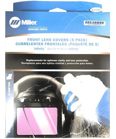 Miller Electric Front Lens Cover,Polycarbonate,PK5