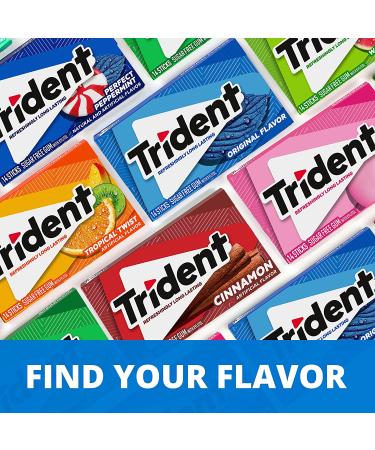 Trident Sugar Free Gum Variety Pack - 294 Total Pieces, Fruit and Mint Flavors - Buy Online on GoSupps.com