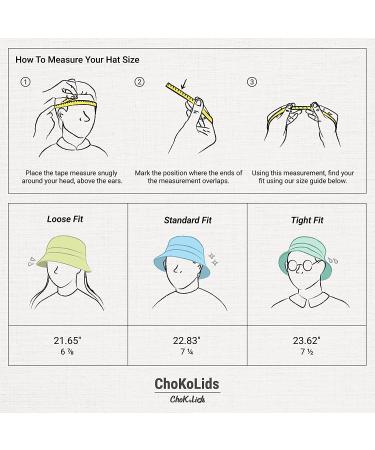 CHOK.LIDS Everyday Cotton Bucket Hat - Unisex Lightweight Outdoor Headwear in Black - Buy Online on GoSupps.com