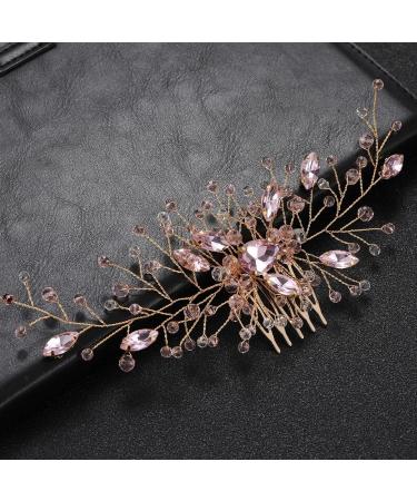 Handmade Bridal Wedding Hair Comb with Green Insert - Grandmother Headdresses Hair Accessories - 1pc(1) - Buy Online on GoSupps.com