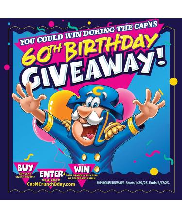 Cap'n Crunch Cereal Variety Pack - 3 Flavors, Large Size Boxes (4 Pack) - Buy Online on GoSupps.com