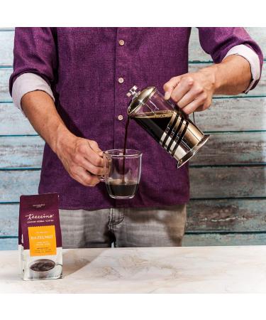 Teeccino Chicory Herbal Coffee Medium Roast Caffeine Free Hazelnut 11 oz (312 g) - Buy Online on GoSupps.com