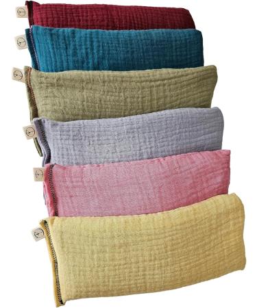 Peacegoods Unscented Eye Pillows (Pack of 6) for Yoga Meditation and Headache Relief - Buy Online on GoSupps.com