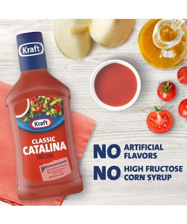 Kraft Classic Catalina Salad Dressing - 16 fl oz Bottle - Buy Online on GoSupps.com