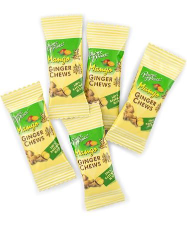 Prince of Peace Ginger Chews - 100% Natural Mango 28 Chews - Buy Online on GoSupps.com