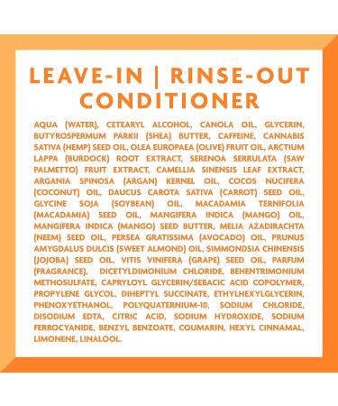 Cantu Men's Leave-In Rinse-Out Hair & Beard Conditioner 13 oz - Packaging May Vary - Buy Online on GoSupps.com