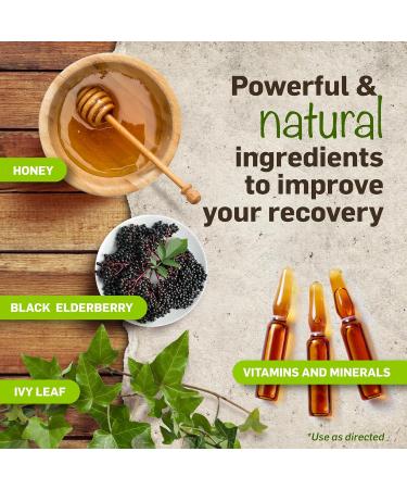 TUKOL Naturals Liquid Cough Syrup for Ages 14+ Honey Infused & Natural Ingredients 6 oz - Fast International Shipping - Buy Online on GoSupps.com